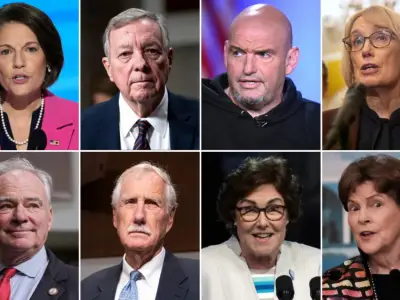 These 8 senators broke with Democrats on the government shutdown deal. Here’s how they explain it.