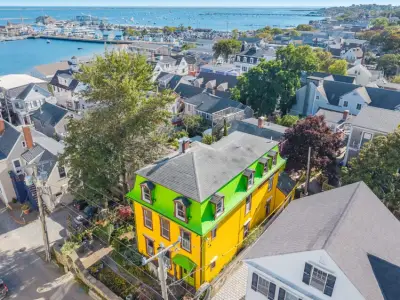 Yellow and lime green, this $4.8M Provincetown house was an artists’ retreat: ‘A house with a soul’