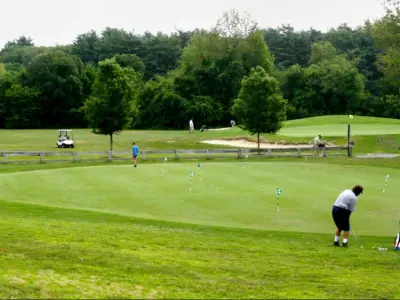 Mass. man reports being shot with pellet gun while golfing