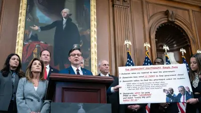 Johnson, pressed on Trump 2028, points to Constitution: ‘No path’ to third term presidency