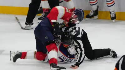 Panthers and Oilers engage in all-out brawl as Florida takes control of Stanley Cup Final in Game 3 victory