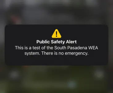 South Pasadena accidentally sends emergency alert test to phones across L.A. County