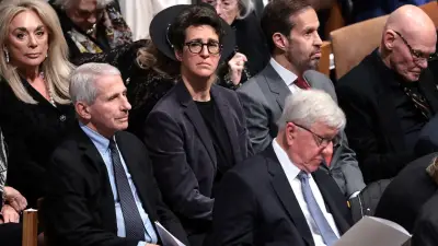 Rachel Maddow attending Dick Cheney's funeral sparks social media frenzy