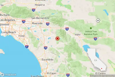 Pair of earthquakes shake Riverside County near Idyllwild