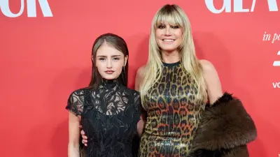 Heidi Klum and daughter Leni steal the spotlight with stunning red carpet twinning moment