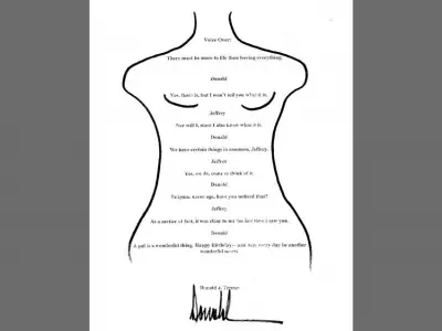 In Epstein’s ‘birthday book,’ a celebration of his lecherous exploits