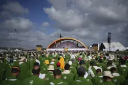 Pope Leo XIV urges over 1 million Catholic young people to spread faith and enthusiasm