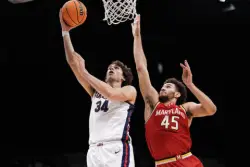 No. 12 Gonzaga carves up Maryland defense in 100-61 rout at Players Era Championship