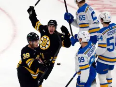 Finally granted a shot in NHL, Alex Steeves is looking like an impact player for Bruins