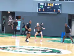 Joe Mazzulla and the Celtics coaches beat our media team by 53-points, and it was an absolute blast