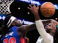 Jaylen Brown on heated exchange, physicality against the Pistons