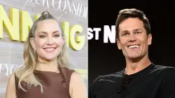 Kate Hudson and Tom Brady soak up the sun on star-studded yacht in Ibiza