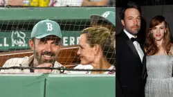 Ben Affleck flashes smile at Jennifer Garner during rare appearance at sporting event