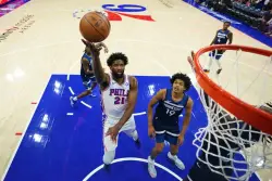Joel Embiid returns to action for 76ers in preseason finale, first game in nearly 8 months