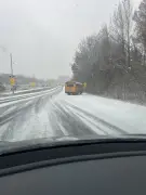 How much snow came to the DC region in season’s first winter storm